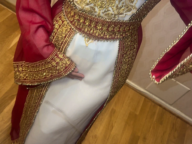 Henna klänning eid klänning kaftan takchita