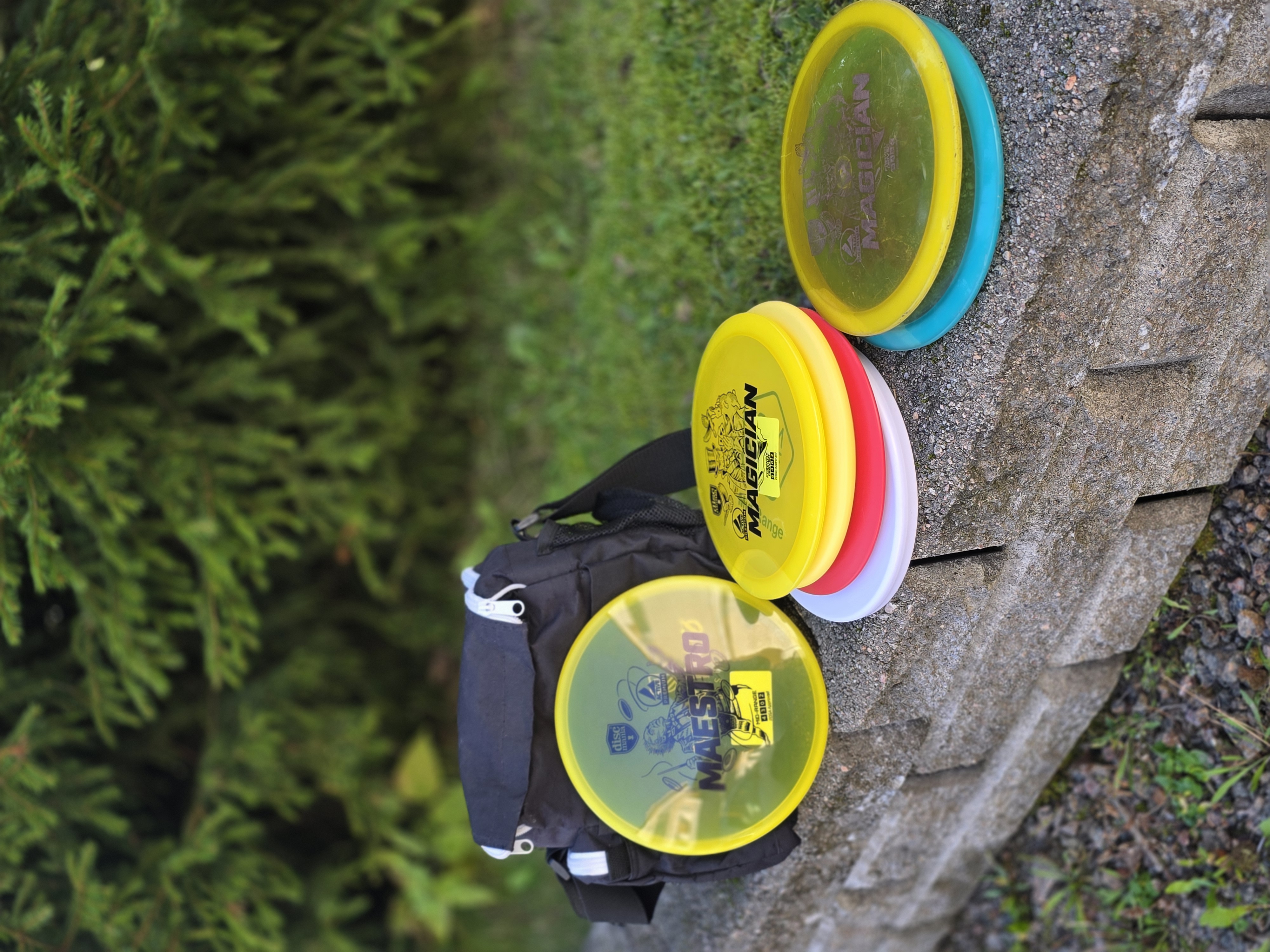 Frisbeegolfsetti