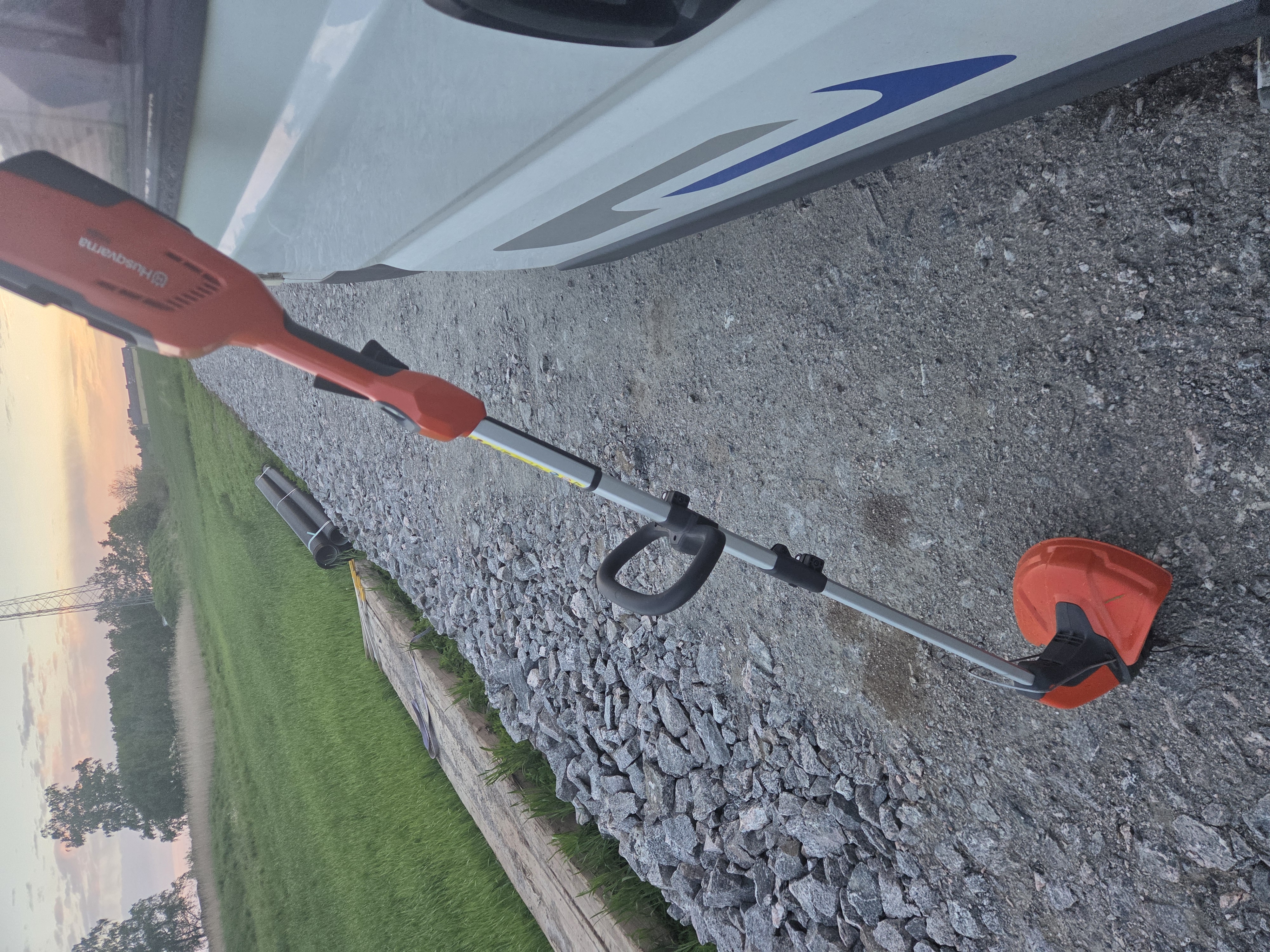Grästrimmer husqvarna batteri