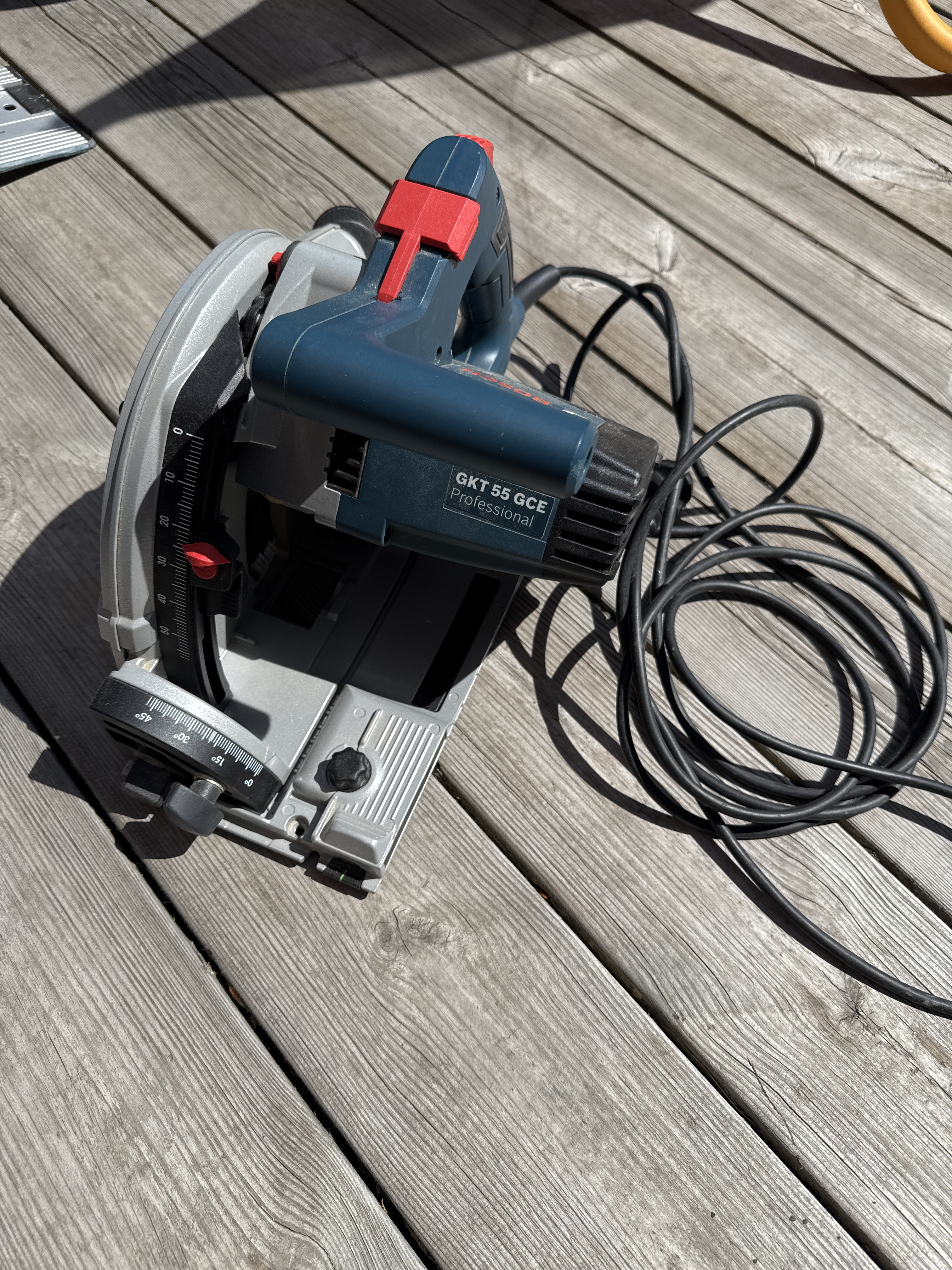Sänksåg bosch gkt55 gce 160 cm skena