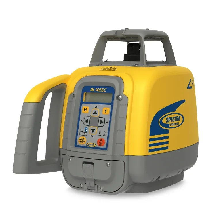2-falls laser - spectra gl1425c + mottagare - topcon ls-100d