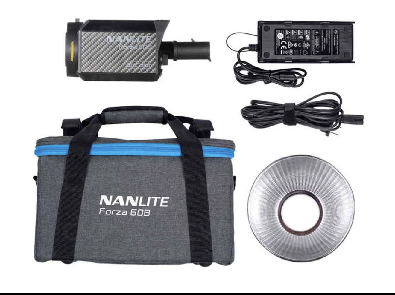 Nanlite forza 60b - 60w bi-colour cob led light