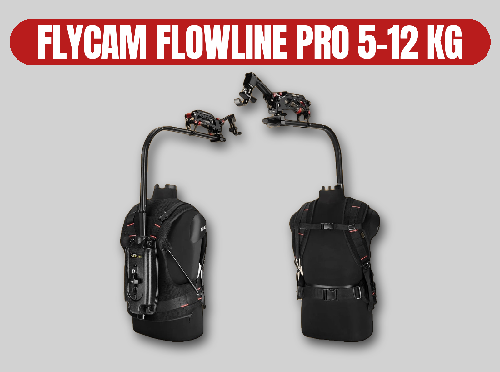 Flycam flowline pro 5-12kg camera support | easyrig style body support / flow line vest (like easy rig vario / minimax)