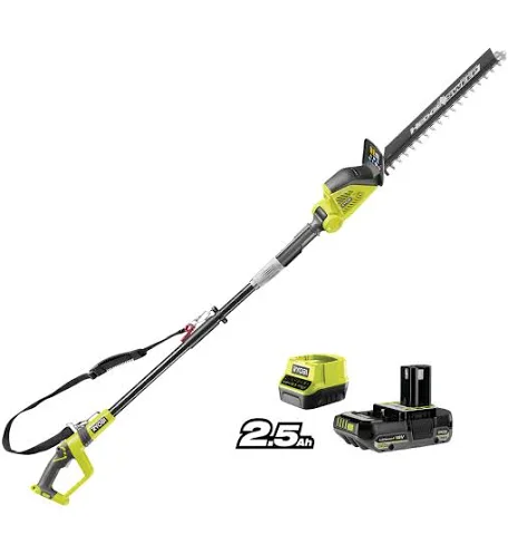 Ryobi teleskopisk hekksaks 18v + batteri 