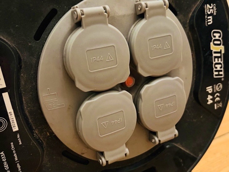 Kabelvinda co-tech 25 meter ip44