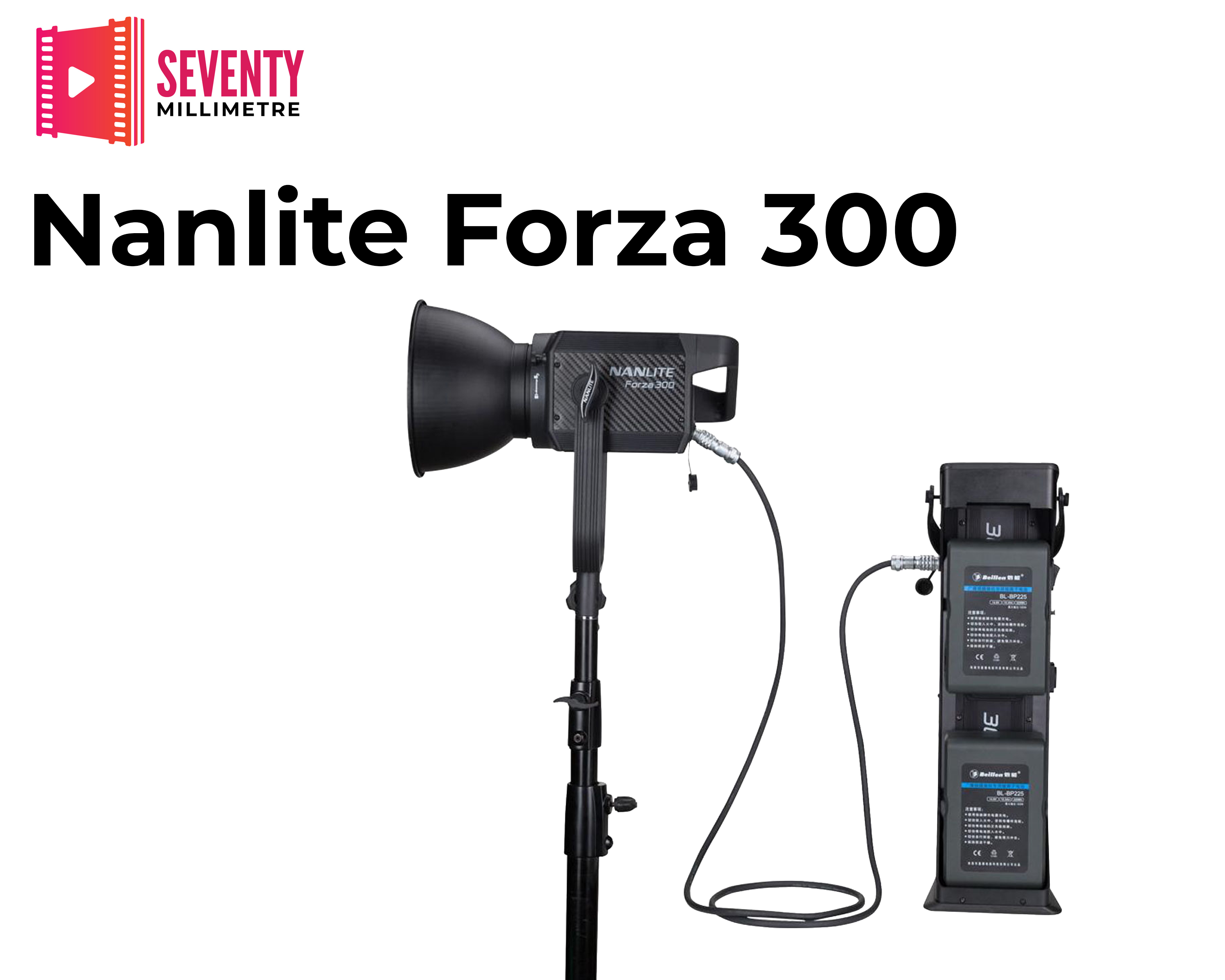 Nanlite forza 300 led monolight
