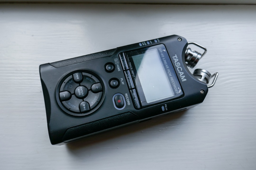 Tascam dr-40 m. vindhette