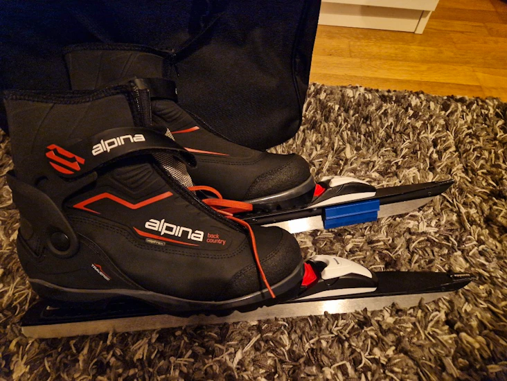 Långfärdsskridskor + pjäxor