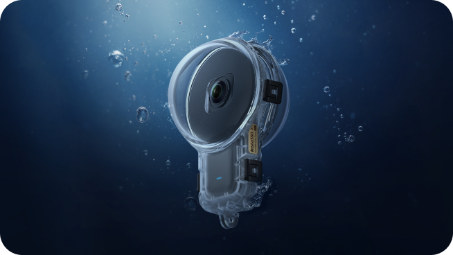 Insta360 x5 underwater diving combo - new invisible dive case pro with dive torch