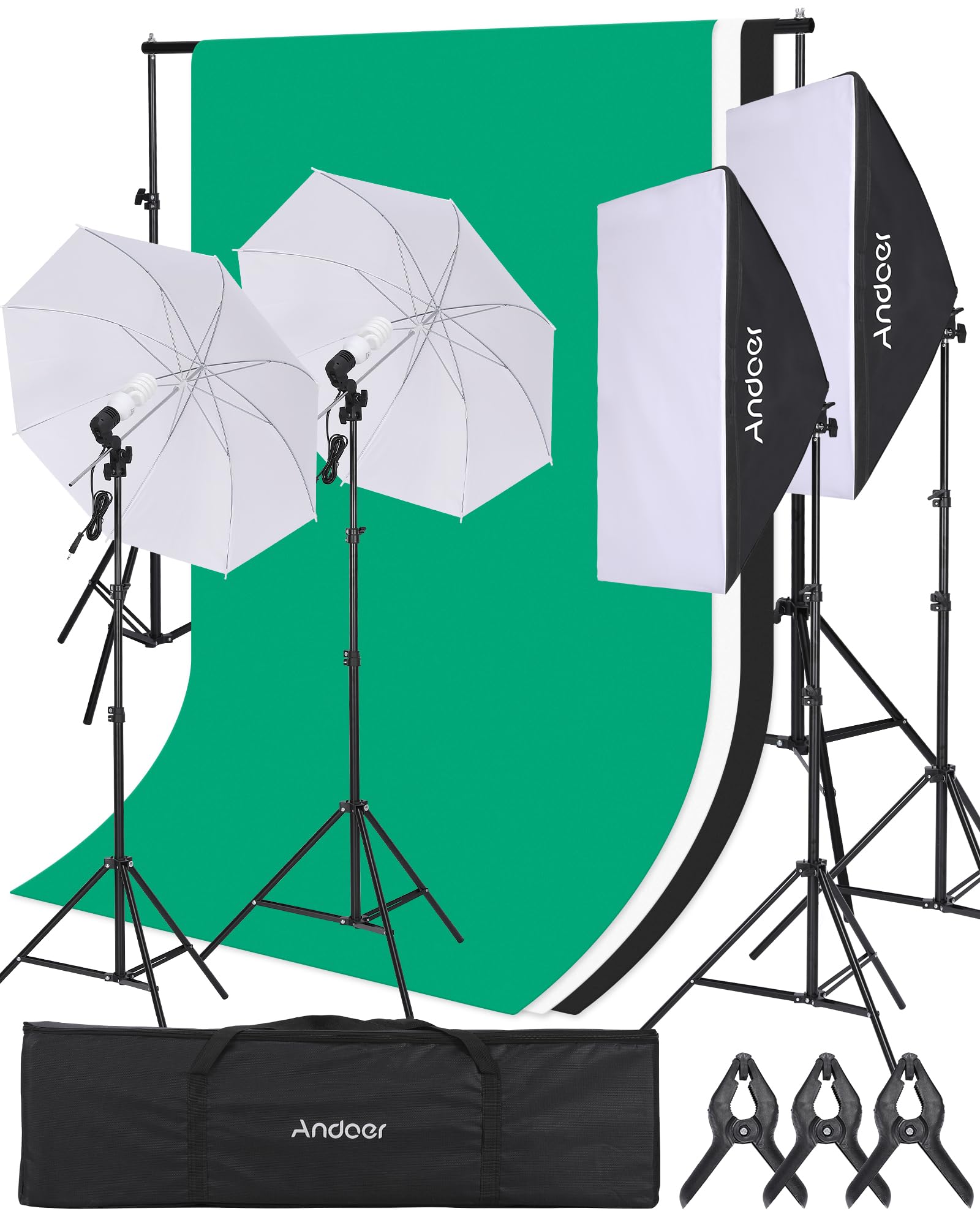 Soft boxes lighting kit