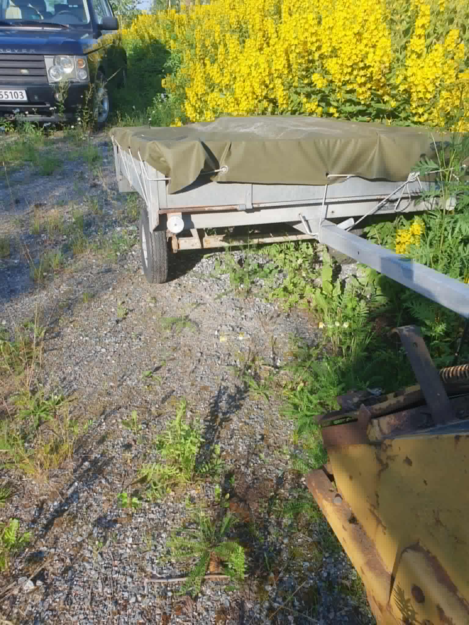 Liten lett henger, ypperlig for liten bil / el.bil 