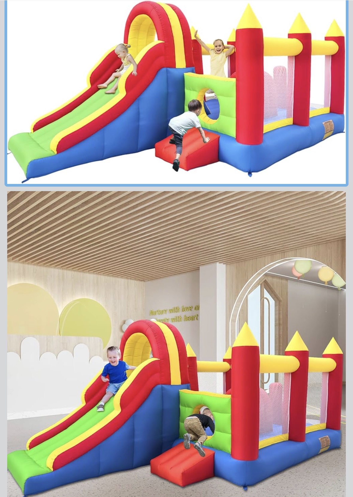 Xxl hoppborg för kalas