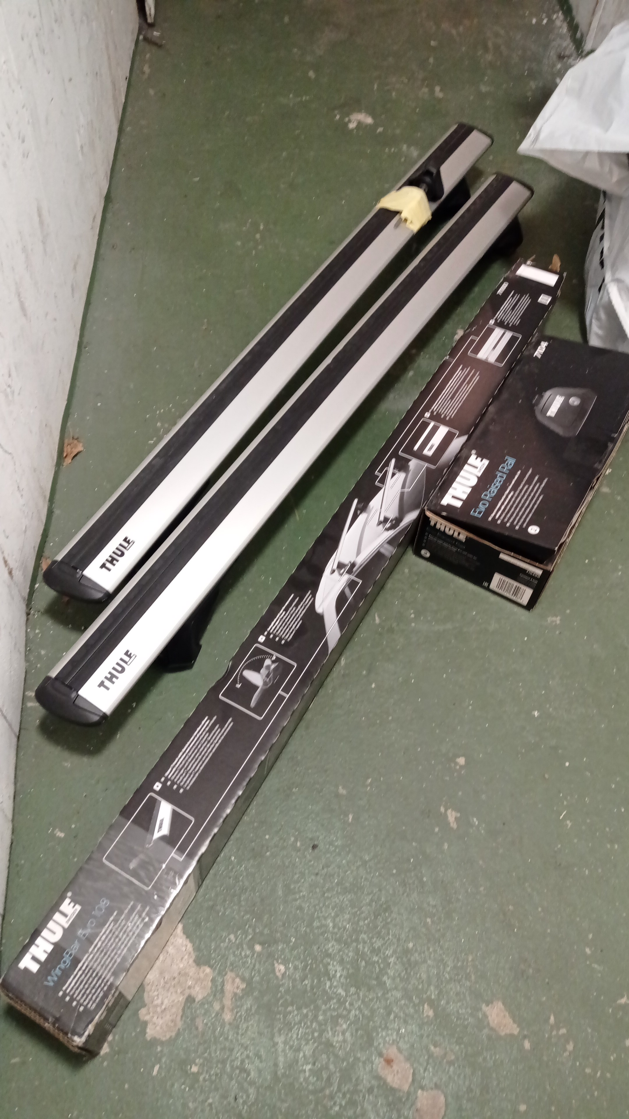 Thule wingbar evo 108 cm 711100 + lasthållarfot 710410