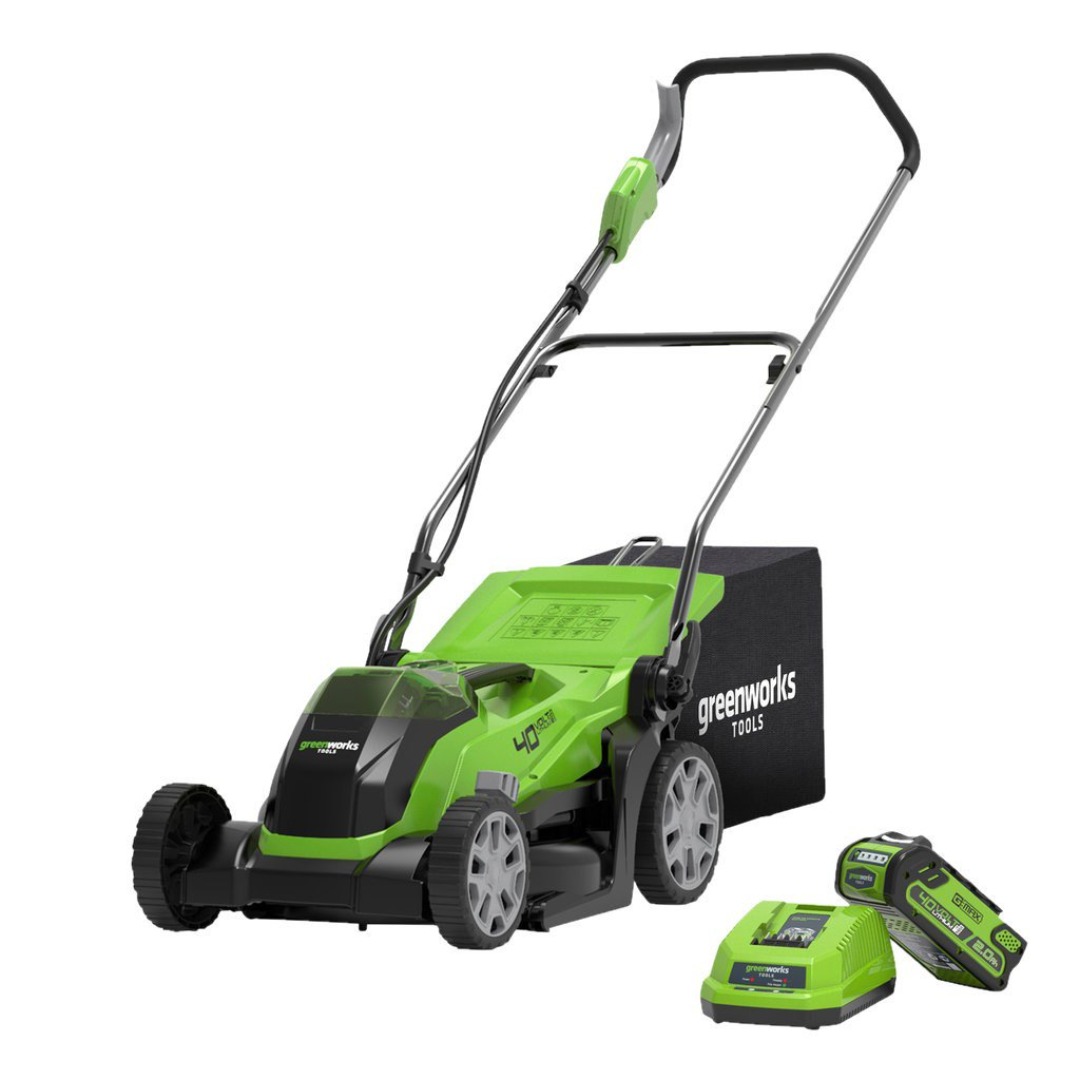 Gressklipper på 40v batteri