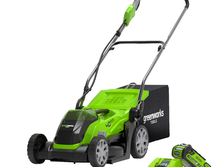 Gressklipper på 40v batteri