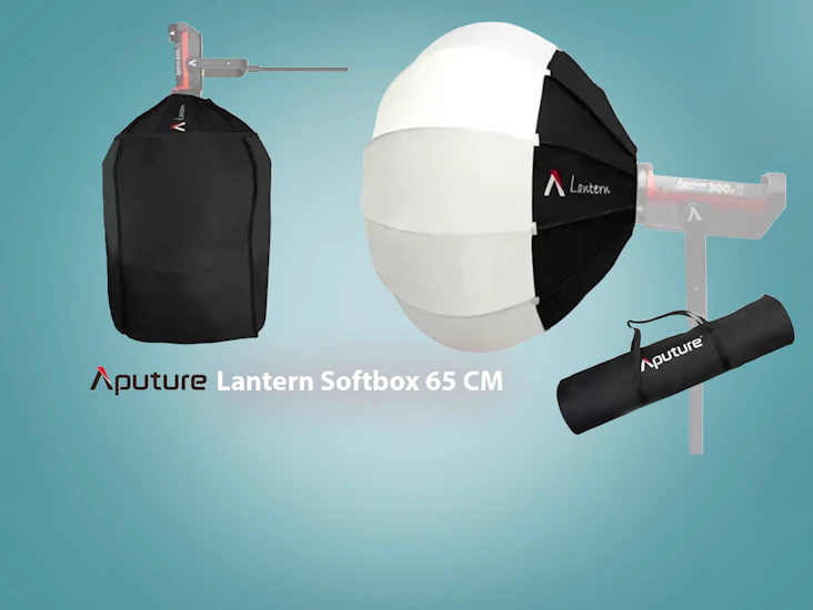 Softbox 65cm aputure lantern with bowens mount