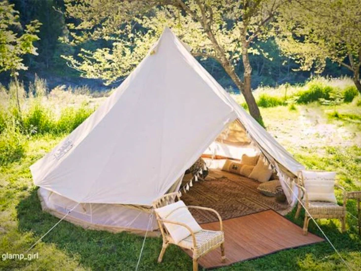 Canvas camp 5meter bell tält