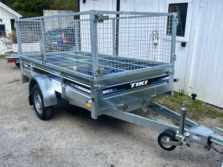 Tiki gallersläp med tippfunktion