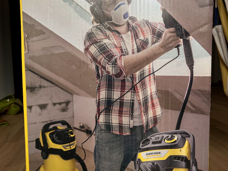 Kärcher wd6 p. våt-, tørr-, grovstøvsuger