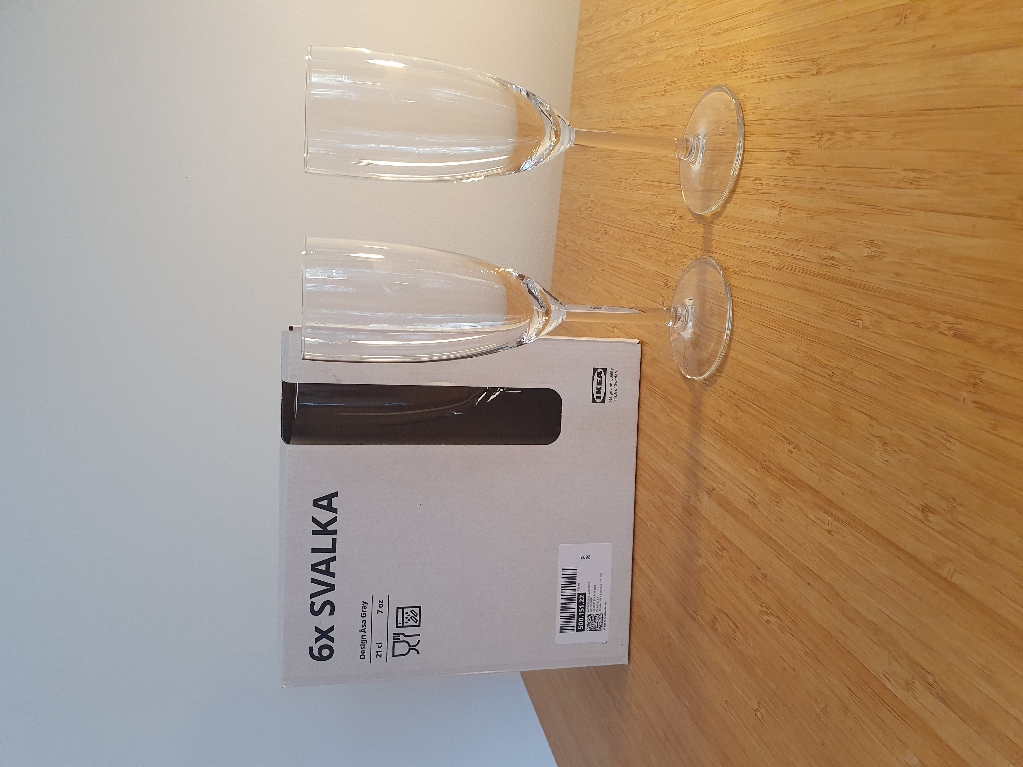 36 st champagneglas 