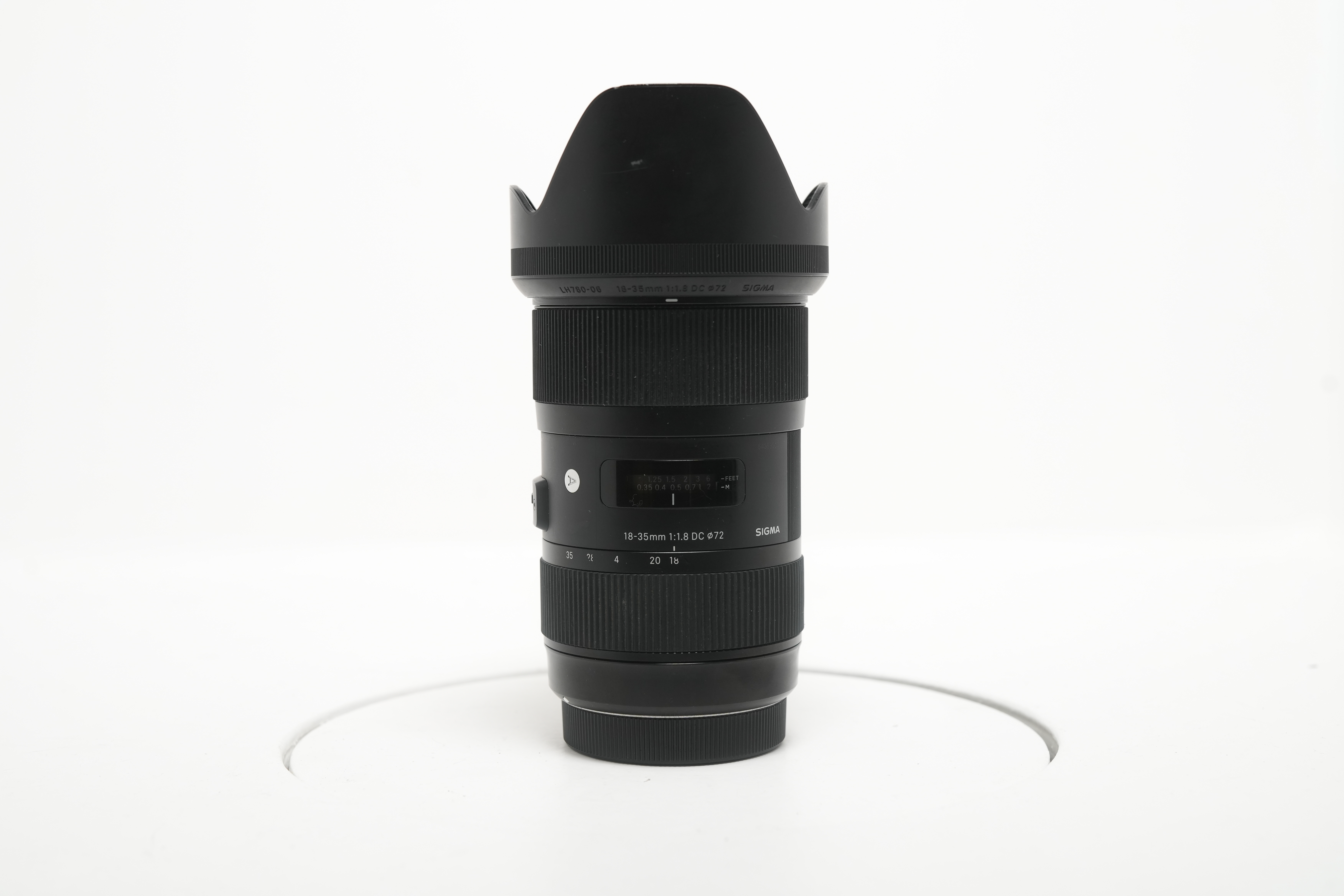 Sigma art 18-35mm f1.8, ef mount lens