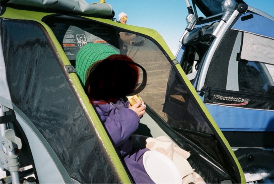 Thule chariot pulk med plass til to