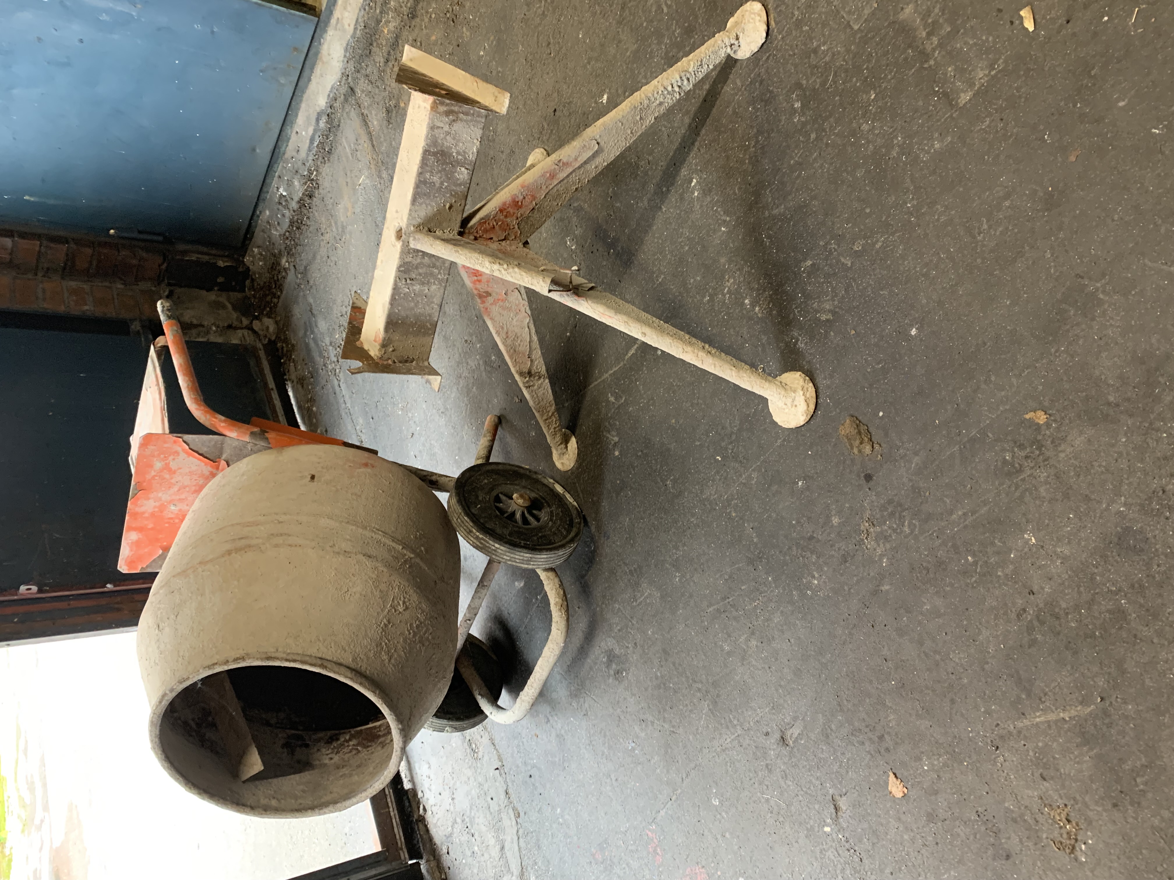 Betongblandare tombola
