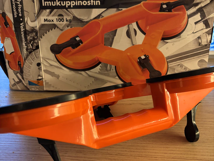 Vakuumløfter/glassløfter 2 stk a 100 kg