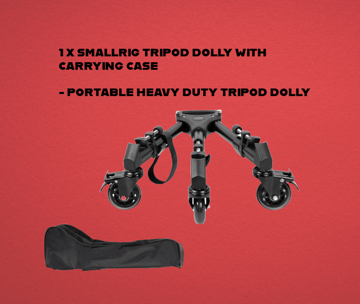 Smallrig - heavy duty tripod dolly