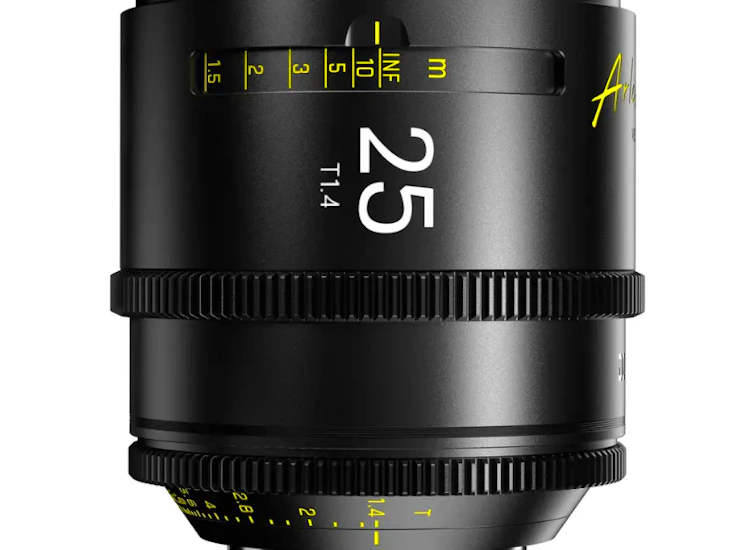 Dzo arles 25mm primes linse
