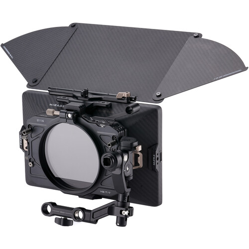 Mirage pro matte box pro 3 stage 4×5.65″ filter mb-t17-a