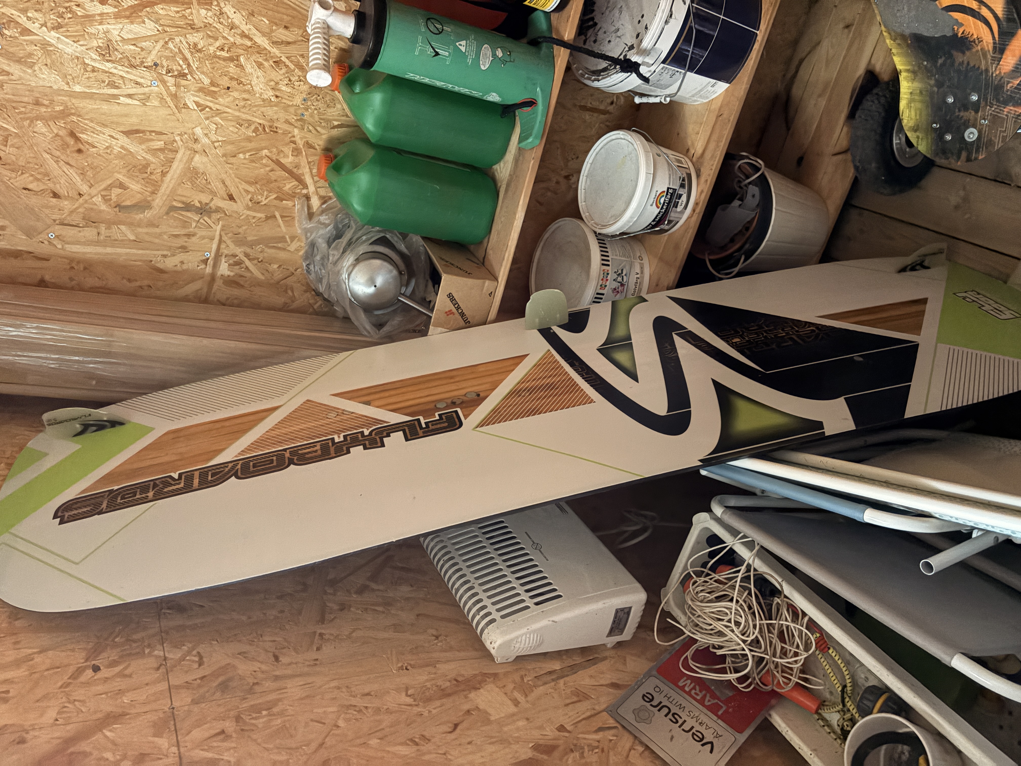 Flysurfer flydoor xl 170x50 kiteboard – perfekt för lättvind