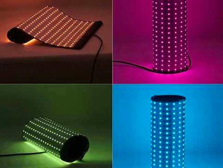 Sjukt nice - rgb flexibel led-panel 150w