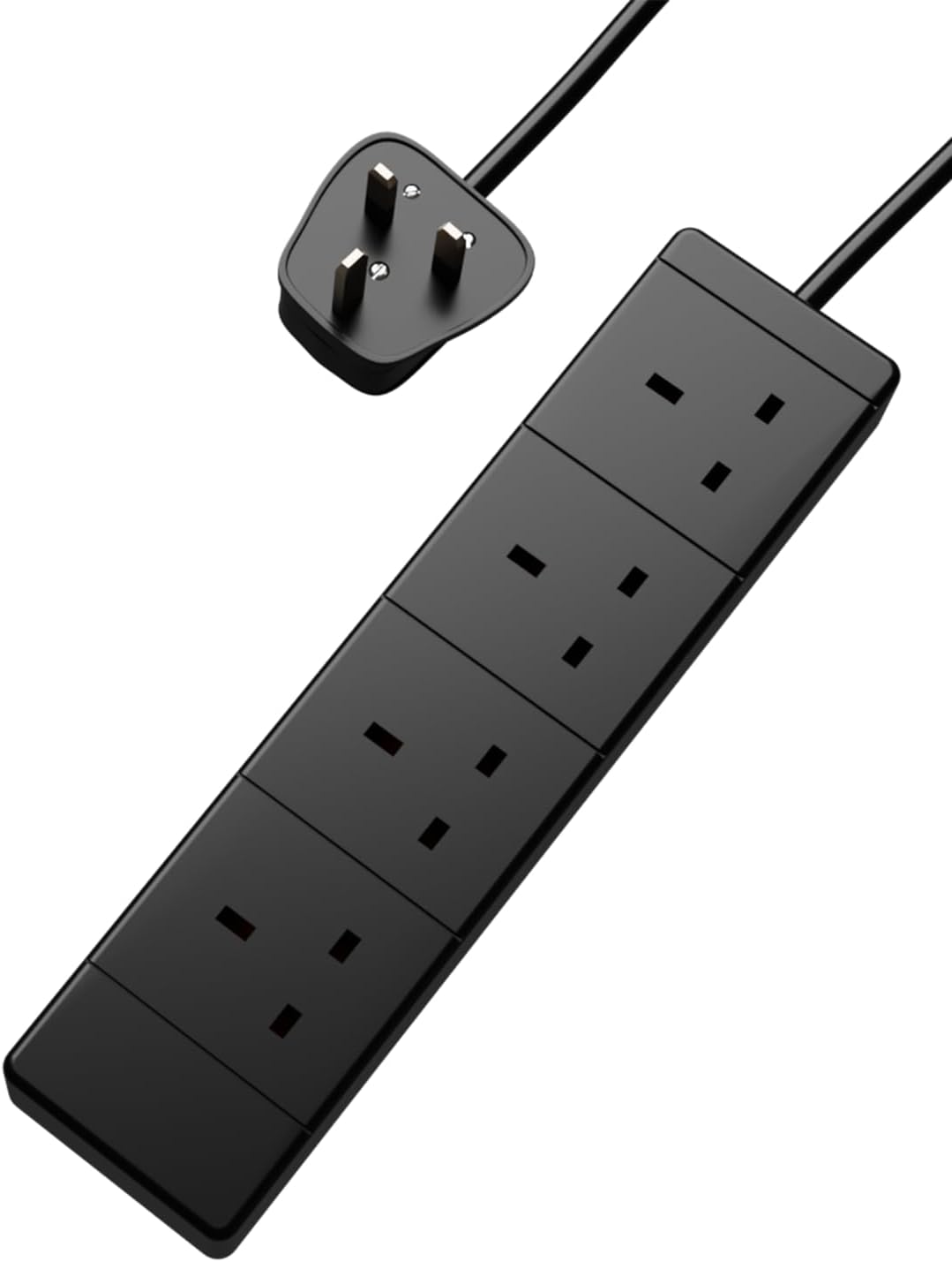 Extension cable 4-way 1-3 meter length