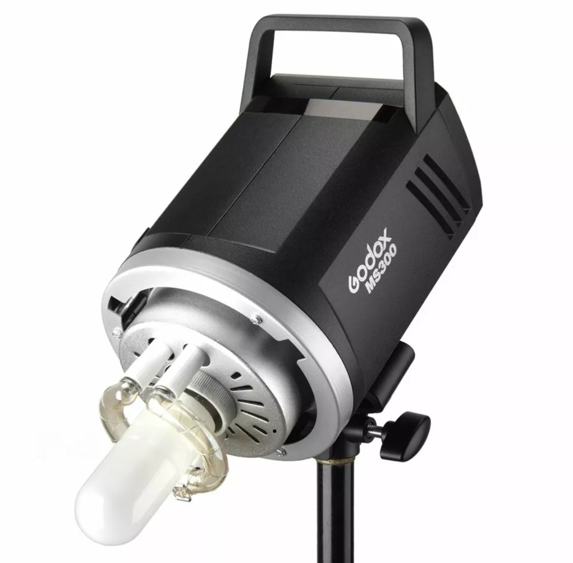 Godox ms300 300w 2.4g studio flash bowens mount + 95cm softbox+2m light stand