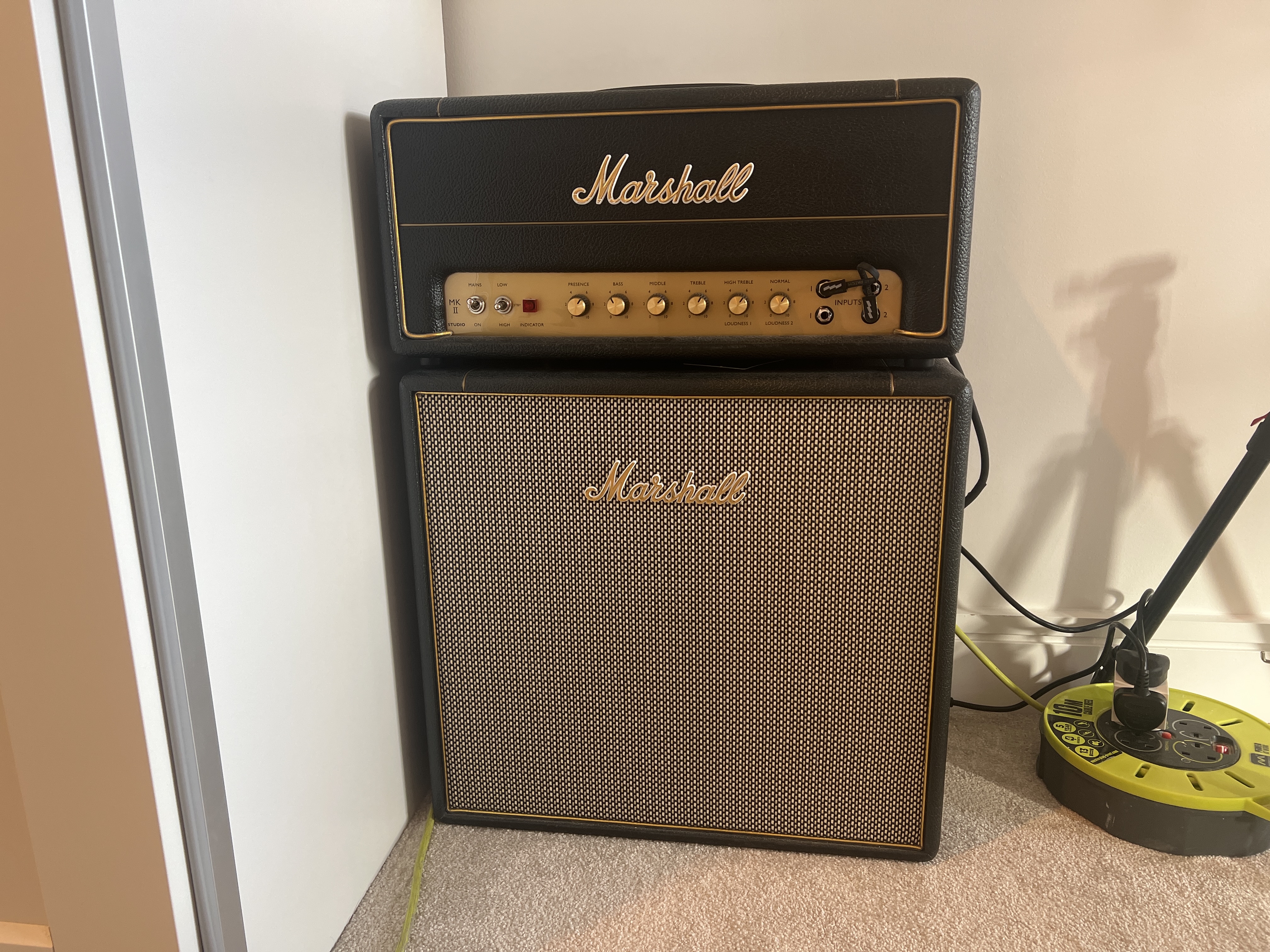 Marshall sv20h plexi head + cabinet – authentic vintage tone