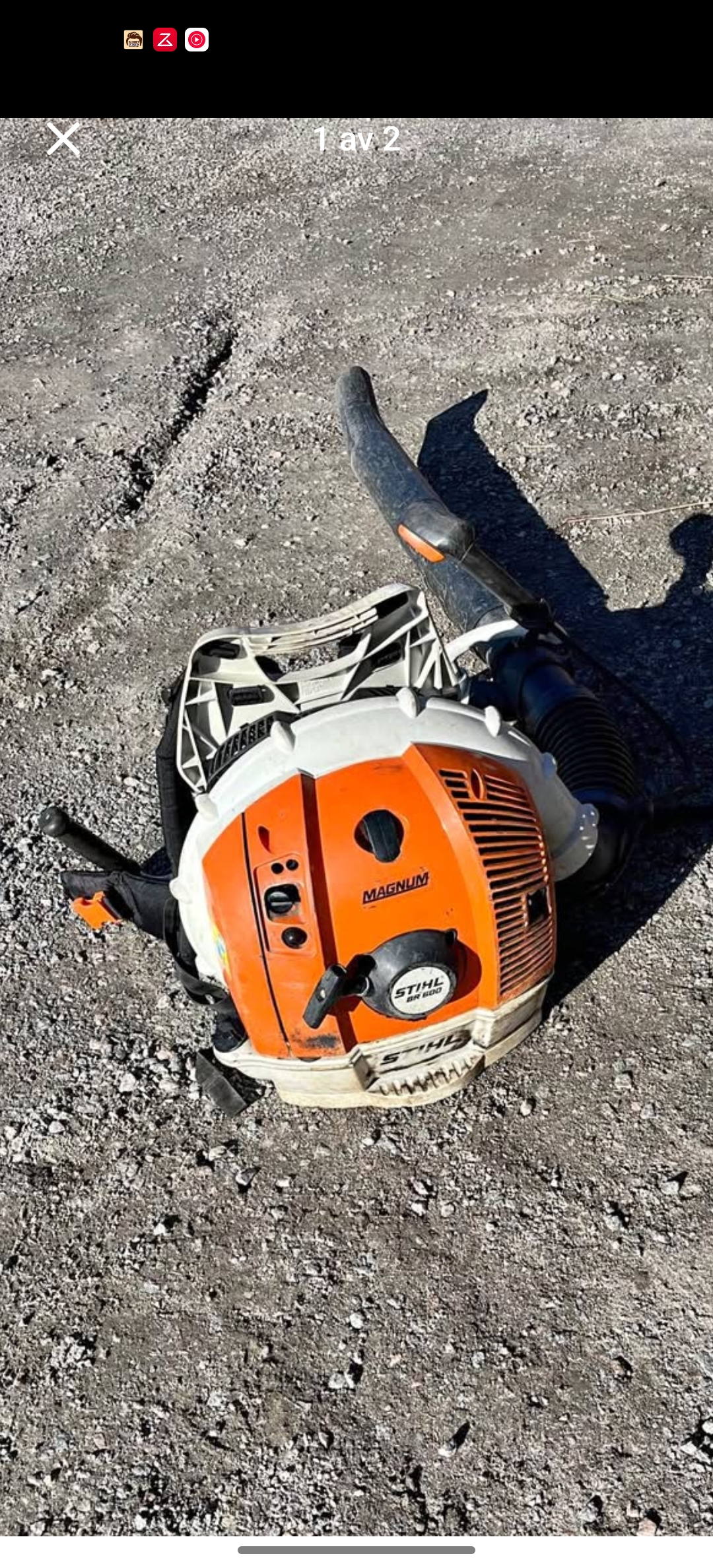 Lövblås stihl br600