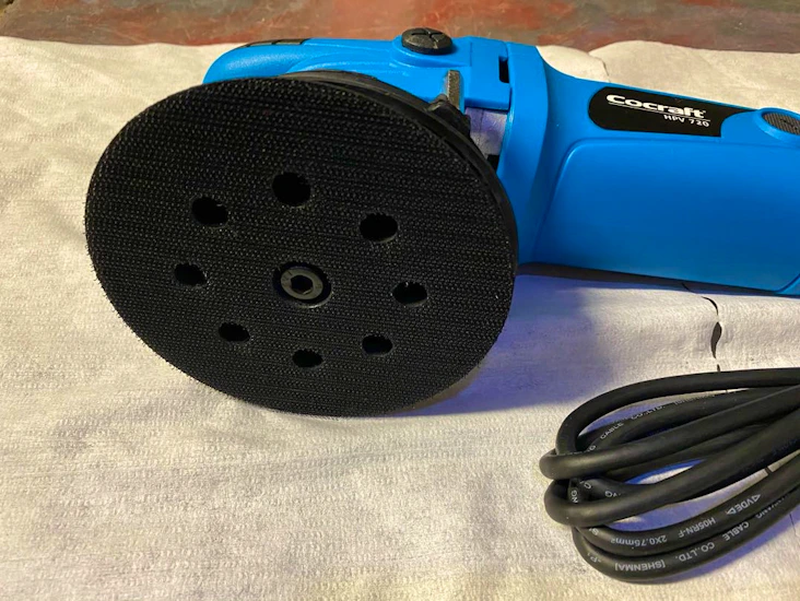 Oscillerande polermaskin, 125 mm