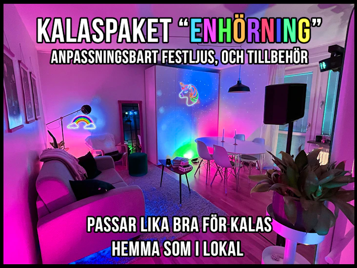 Festpaket: enhörning