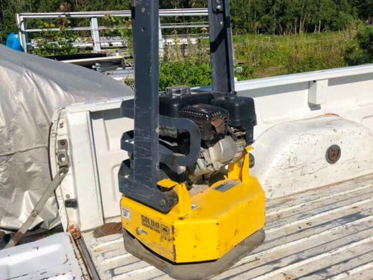 Markvibrator, rundpadda st1854. 96kg