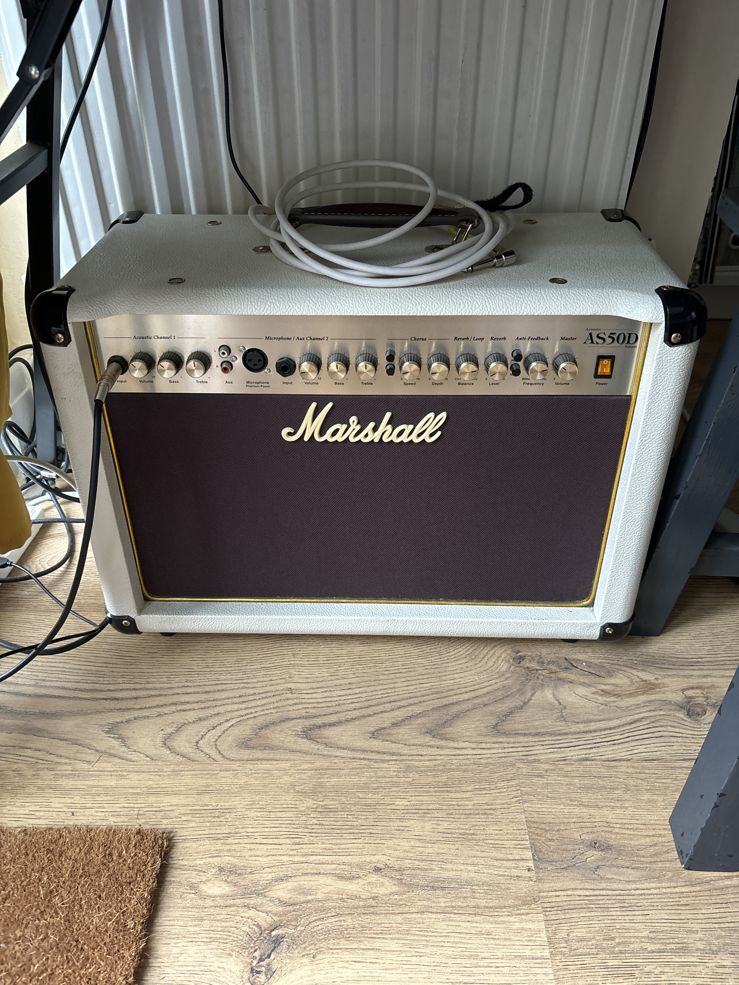 Marshall as50d acoustic combo amplifier 