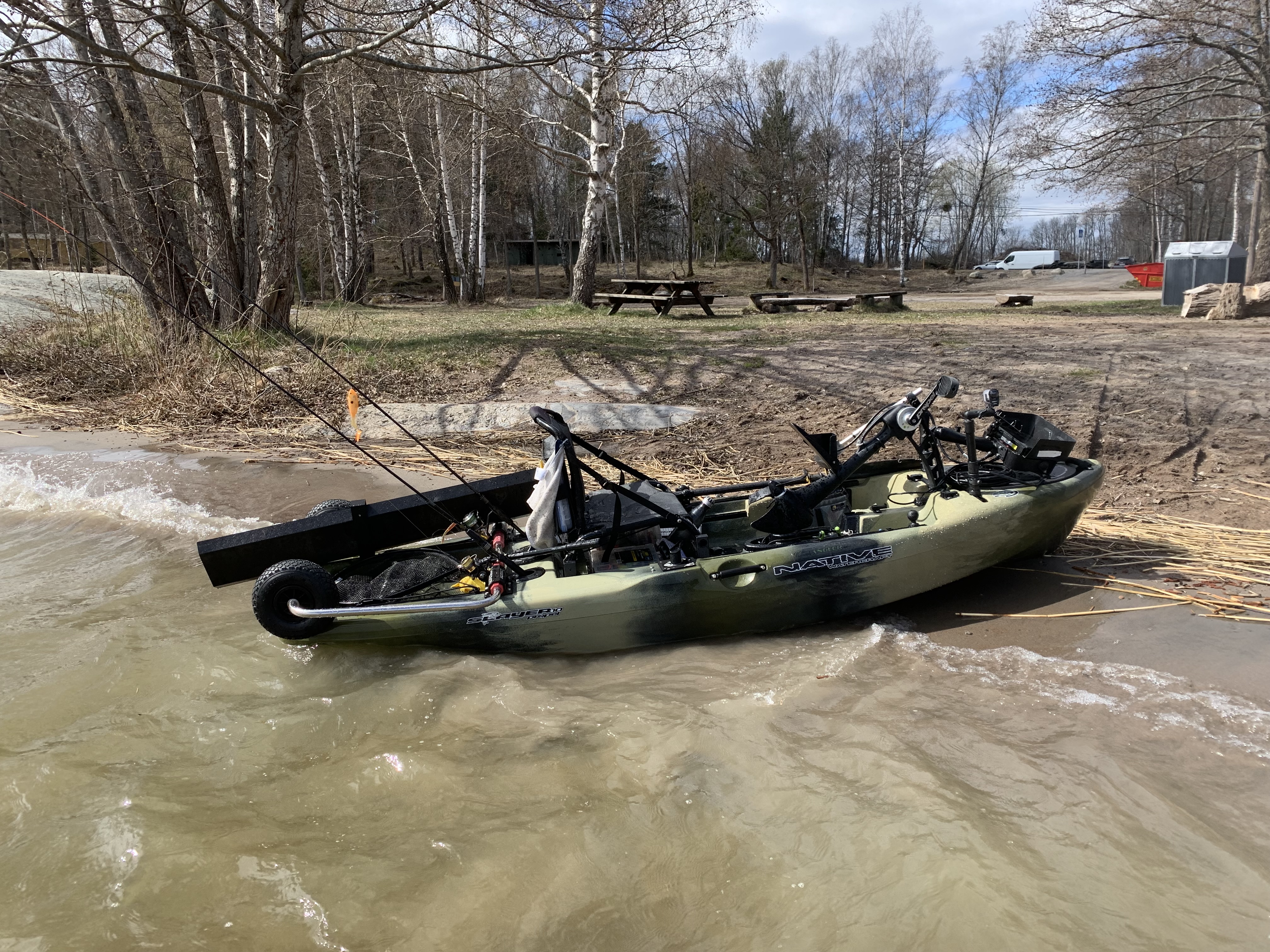 Uthyrning av trampkajak - native watercraft slayer 10
