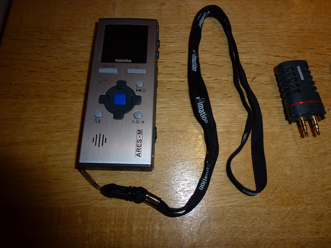 Proff lydopptaker nagra ares m