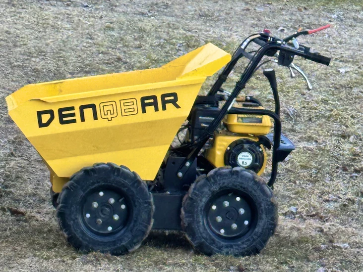 Minidumper – motordriven skottkärra med kraft