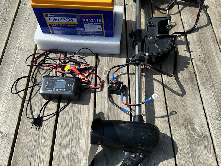 Greatwhite 12v elmotor 80lbs