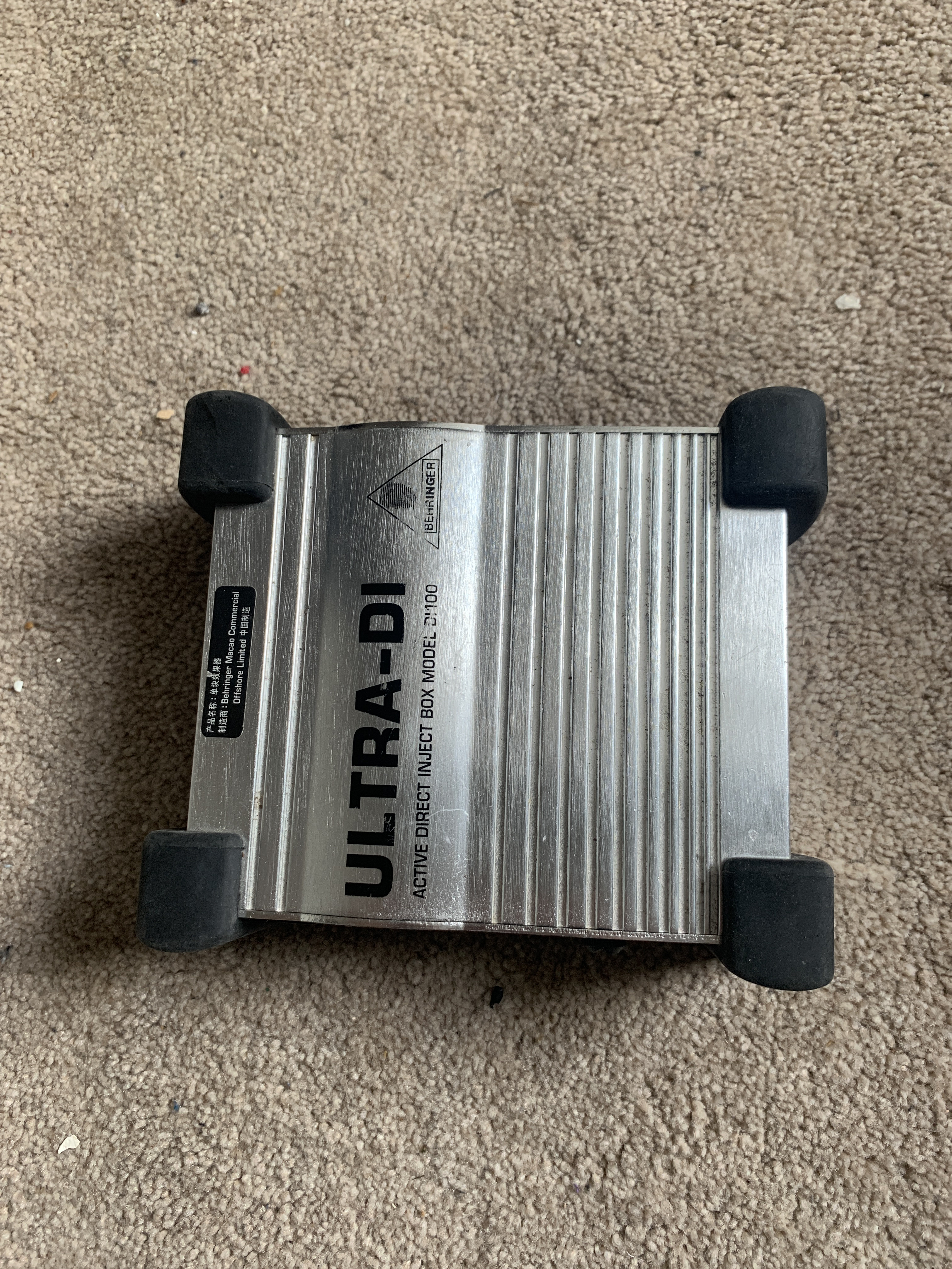 Active di box - behringer ultra-di di100