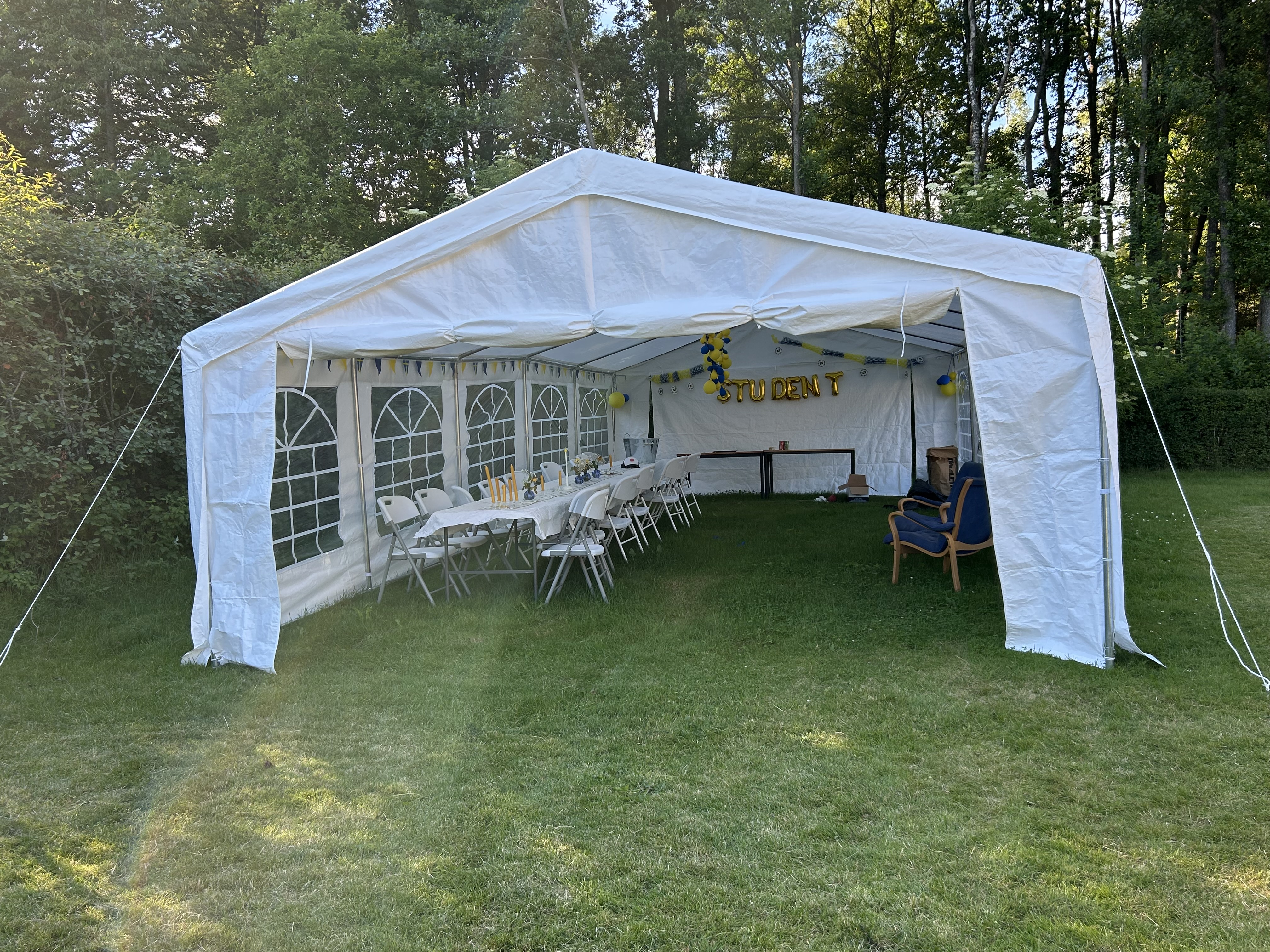 Partytält 5x10 m