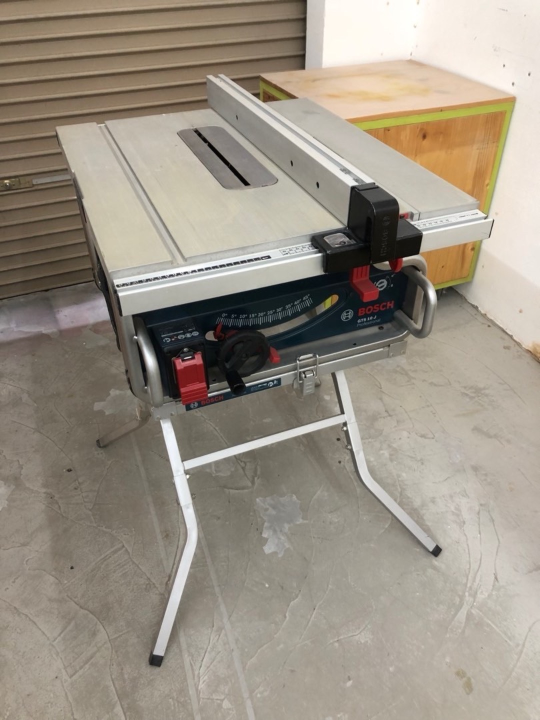 Bosch gts 10 j bordsag med stativ