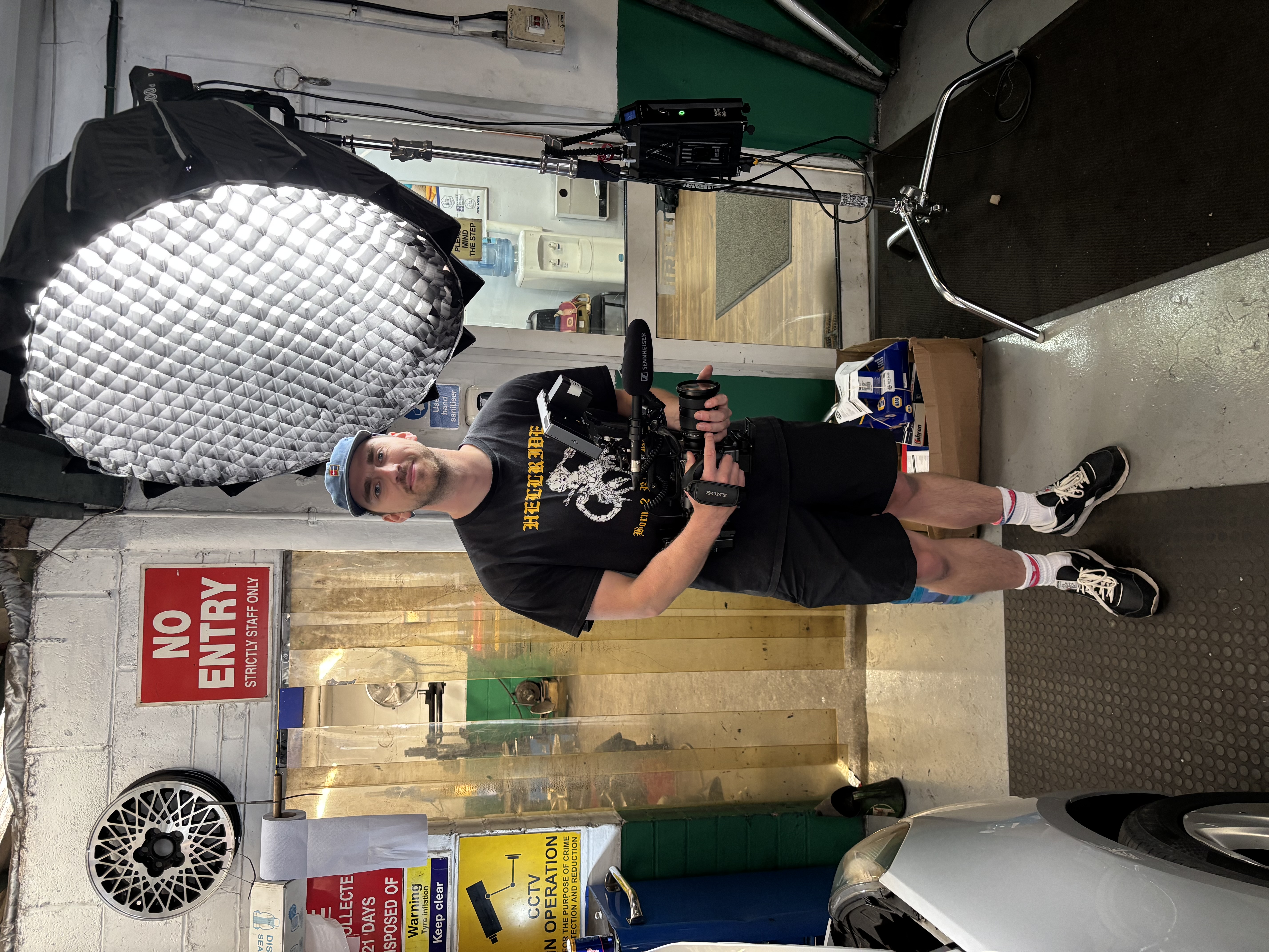 Cameraman with fx6