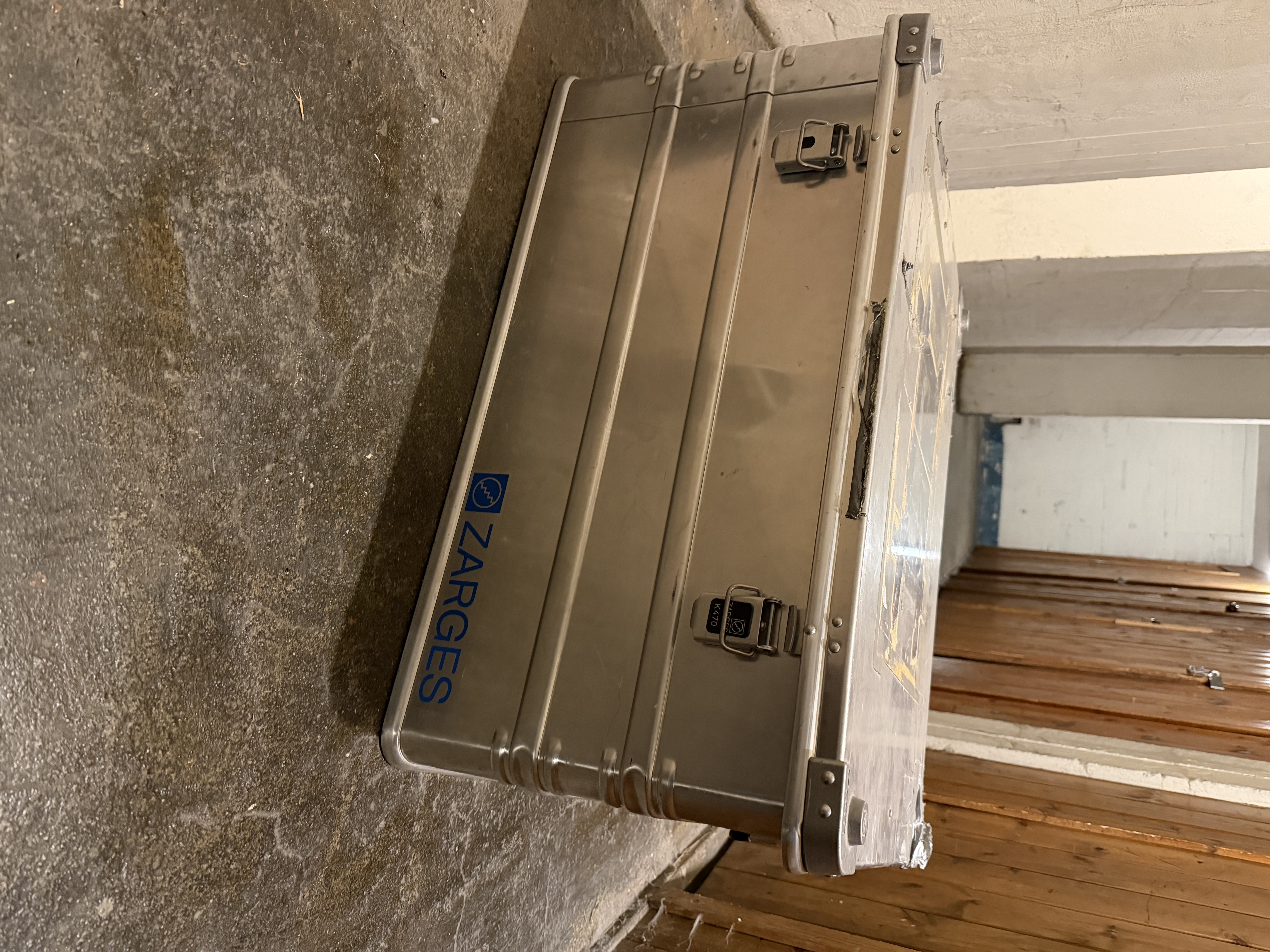 Zarges k470 40565 aluminiumskasse 155 liter